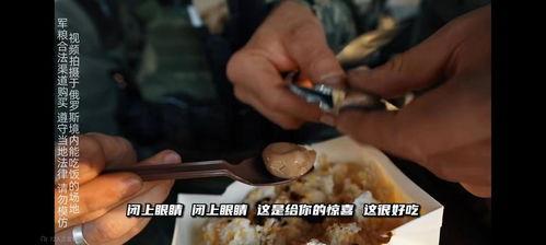 吃军粮视频,揭秘军营中的美味与生活